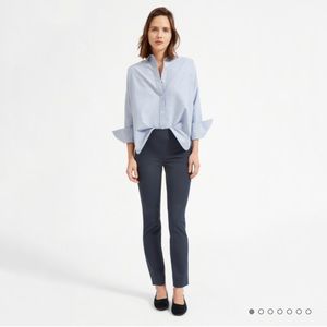 Everlane The Side-Zip Stretch Cotton Pant